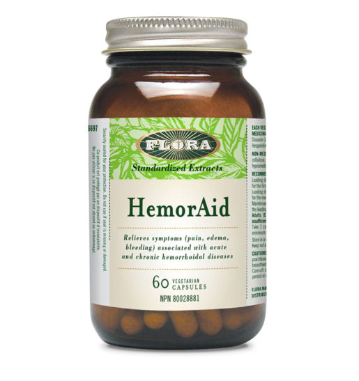 Flora HemorAid (60 VCaps) - Lifestyle Markets